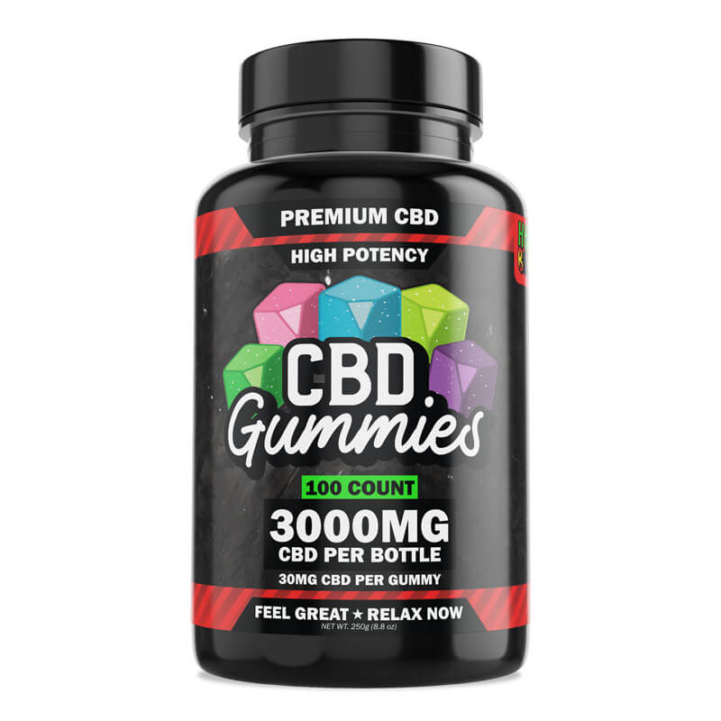 Hemp Bombs, High Potency CBD Gummies, Isolate THC-Free, 100ct, 3000mg CBD Hemp Bombs, High Potency CBD Gummies, Isolate THC-Free, 100ct, 3000mg CBD